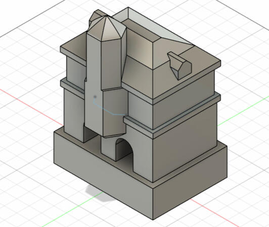 Swiss Zunfthaus (Autodesk Fusion)