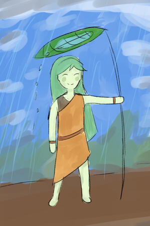 Leaf Girl